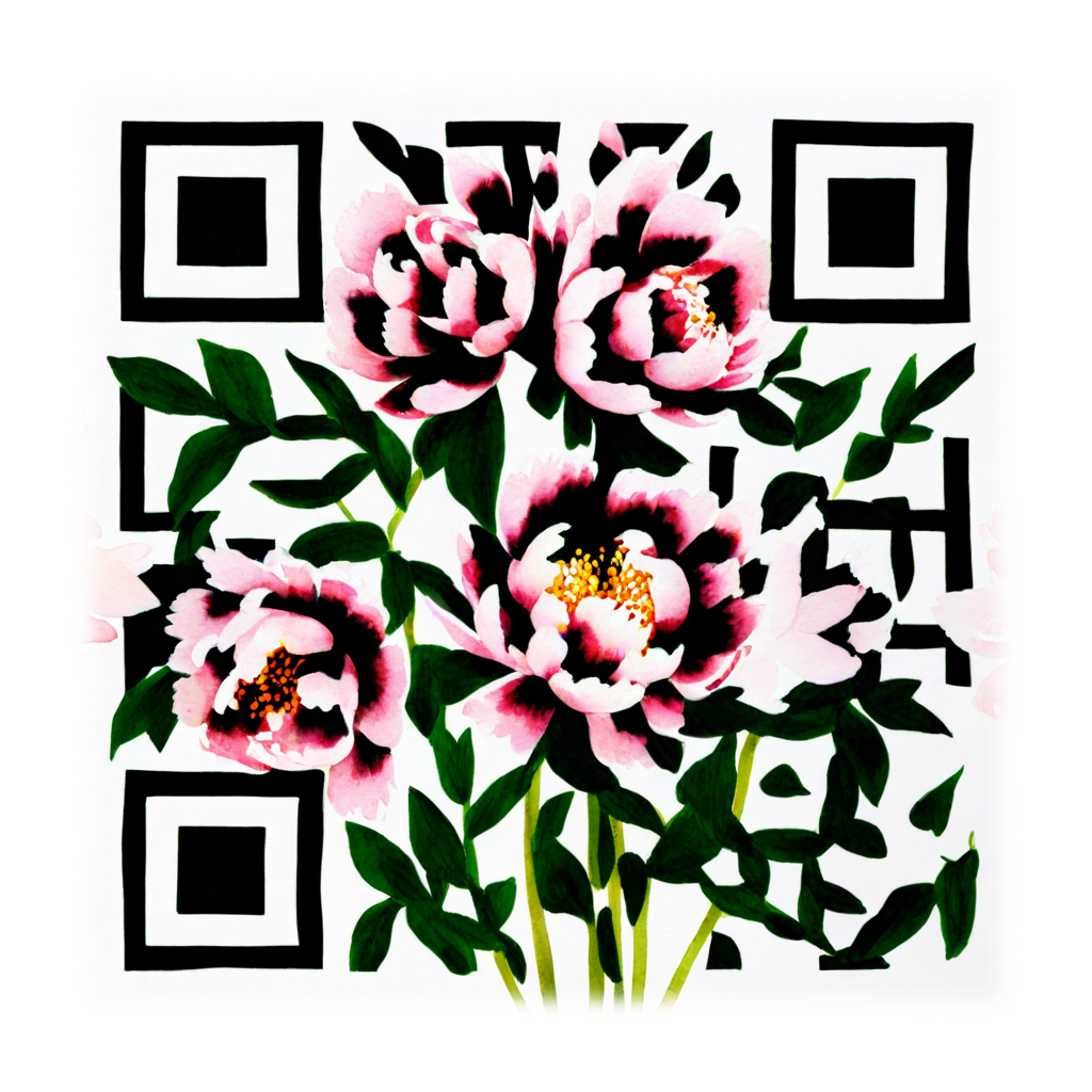 Beautiful QR Image from user