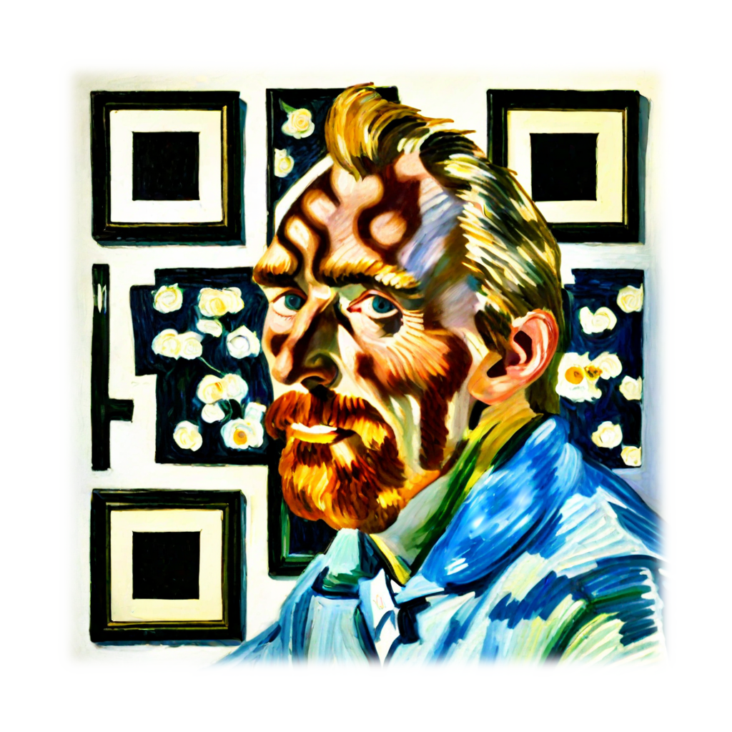 Beautiful QR Image from user